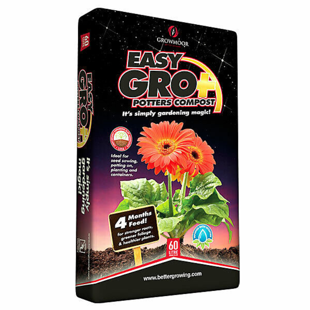 EASYGRO compost with added 6 month feed.