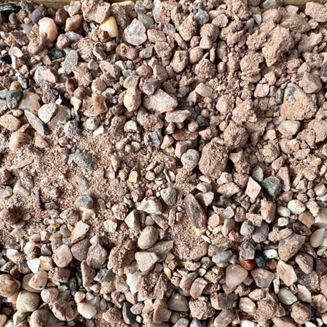 Horticultural pink grit