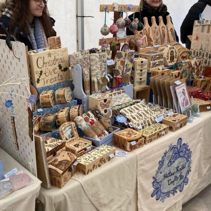 Handcrafted wooden items