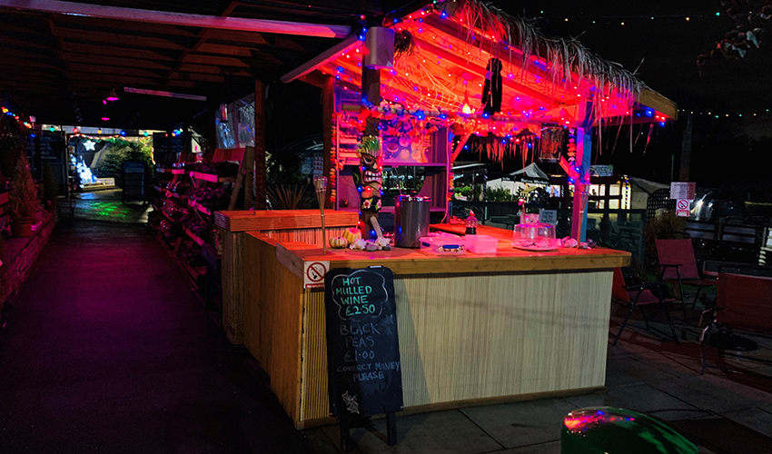 Christmas Tiki Bar